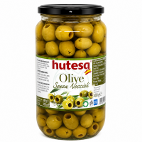 Оливки Hutesa зелені без кісточки 900 г