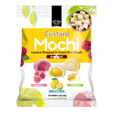 Тістечко Моті Royal Family асорті (малина, лимон, банан) 230 г/12