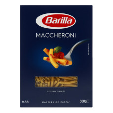 Макароны Barilla Maccheroni №44 (трубочки) 500 г/16