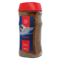 Кава розчинна Swisso Decaf без кофеїну 200 г/6