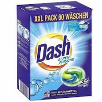 Капсули для прання Dash 3в1 Alpine Frische 60 шт