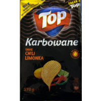 Чипсы Top Чили лайм 170 г