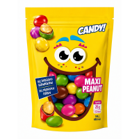 Арахис Candy Monti в разноцветной глазури 240 г/18