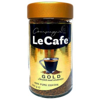 Кофе растворимый Le Cafe Gold 200 г/6