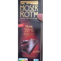 Шоколад Moser Roth чорний 70 % 125 г/40
