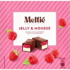 Цукерки Meltie Пташине молоко Малина 400 г/12