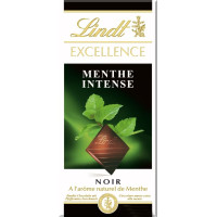 Шоколад Lindt Excellence чорний з м"ятою 47% 100 г/20