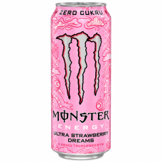 Напій енергетичний Monster Ultra Strawberry Dreams Без цукру 500 мл