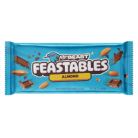 Шоколад Mr Beast Feastables молочный Almond с миндалем 60 г/10