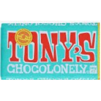 Шоколад Tony's молочний зі шматочками карамелі, мигдалем, крендельками, нугою і сіллю 180 г/15