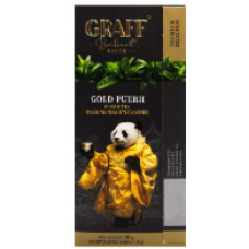 Чай чорний Graff Gold Puer з мандарином 20 пак 36 г