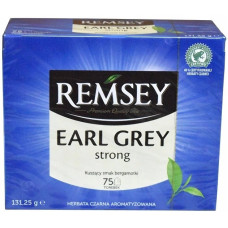 Чай черный Remsey Earl Grey Strong 75 пак 131,25 г