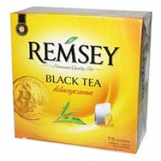 Чай черный Remsey классический 75 пакетиков 150 г