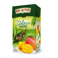 Чай зелений листовий Big Active Zielona з манго 100 г/12