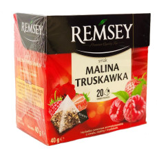 Чай фруктовий Remsey полуниця-малина 20 пакетиків/24