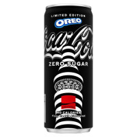 Напій газований Coca-Cola Oreo Zero Sugar 250 мл/24