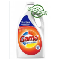 Гель для стирки Gama Professional для профессиональной стирки - 105 пр - 4.725 л/2