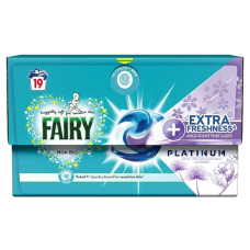 Капсули для прання дитячої білизни Fairy Platinum+Extra Freshness 19 шт