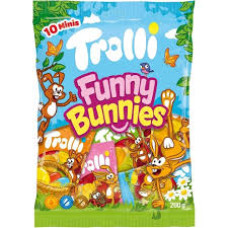 Конфеты жевательные Trolli Funny Bunnies 200 г