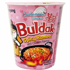 Локшина Samyang Buldak Ramen Гострий Карбонара у склянці 80 г