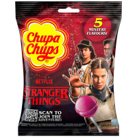 Льодяники Chupa Chups Stranger Things Правою стороною вгору 10 шт 120 г