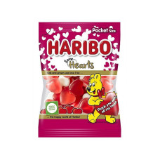 Цукерки желейні Haribo Love Hearts Сердечка 100 г