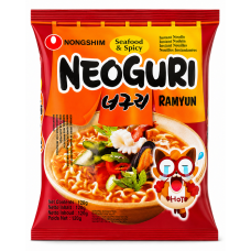 Локшина Nongshim Рамен з морепродуктами гостра 120 г