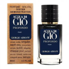 Тестер Giorgio Armani Acqua di Gio Profondo для чоловіків 60 мл
