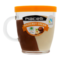 Паста Piacelli шоколадно-молочна Duo 300 г/6