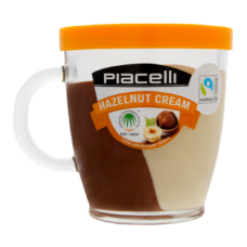 Паста Piacelli шоколадно-молочна Duo 300 г/6