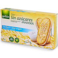 Печиво Gullon сендвіч CDC цільнозернове з йогуртом без цукру  220 г/8