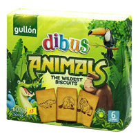 Печиво Gullon Dibus Animals 600 г/14