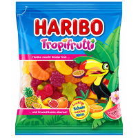 Цукерки жувальні Haribo TropiFrutti Тропічні фрукти 175 г