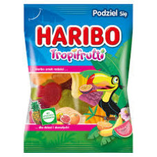 Цукерки жувальні Haribo TropiFrutti Тропічні фрукти 175 г/50
