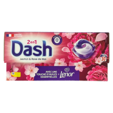 Капсули для прання Dash 2 in 1 Jasmin & Rose de Mai 30 шт/3