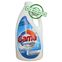 Гель для прання Gama Cleaning Power від сильних забруднень 110 пр 4.95 л