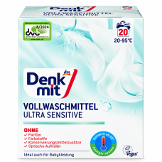 Порошок для стирки Denkmit Ultra Sensitive 20 стирок 1,35 кг
