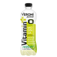 Напій негазований Veroni Avtive ізотонічний зі смаком лимону та екстрактом морінги 555 мл/12