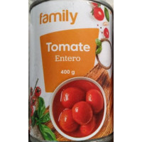 Помідори Family Tomate Entero цілі очищені 400 г