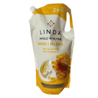 Мило рідке Linda Молоко і мед дой-пак 1 л