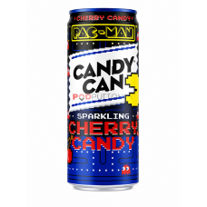 Напій газований Candy Can Pacman Cherry зі смаком вишні 330 мл