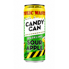 Напій газований Candy Can Toxic Waste Sour Apple зі смаком яблука 330 мл